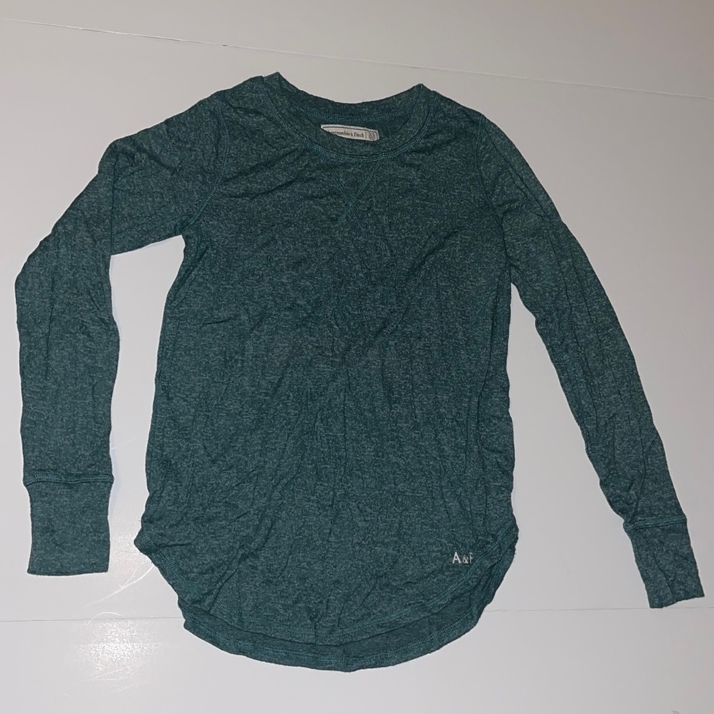 Green Olive A&F sweater